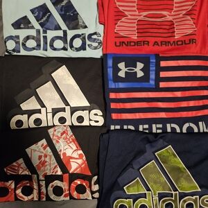 Adidas Kids Tshirts- Blue, Black, Red